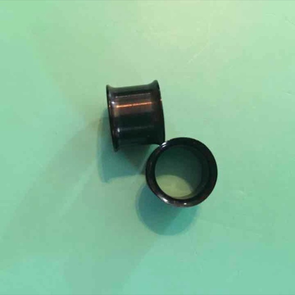 3 / $9 - Black Steel Tunnels 1/2 inch - Picture 2 of 2